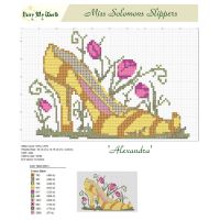 Miss Solomons Slippers Cross Stitch Pattern