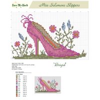 Miss Solomons Slippers Cross Stitch Pattern