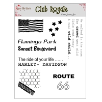 Club Royale Flamingo Park Stamp Set