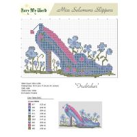 Miss Solomons Slippers Cross Stitch Pattern