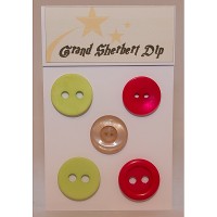 Grand Sherbert Dip Button Pack